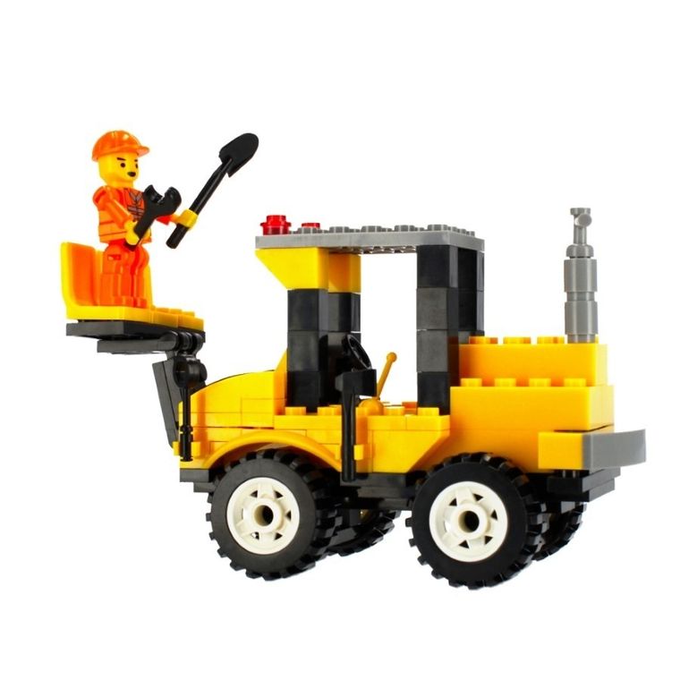 Alleblox, spychacz, klocki konstrukcyjne, 127 elementów