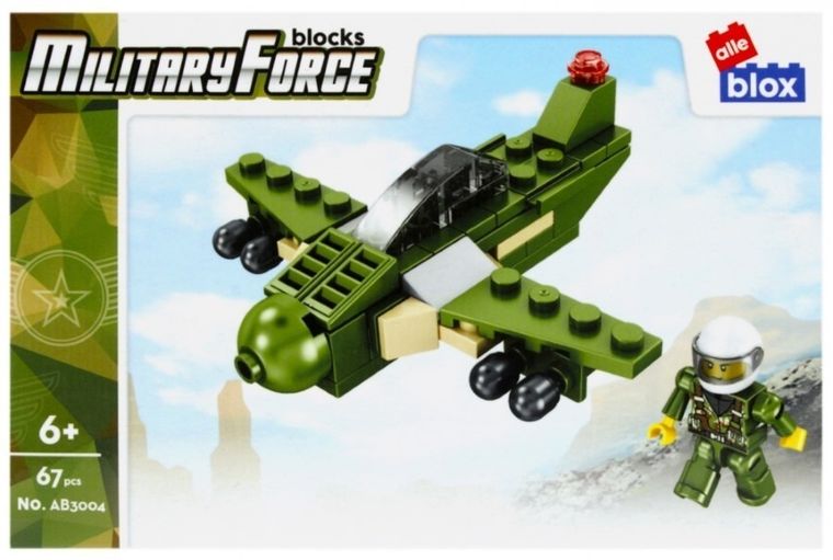 Alleblox, wojsko, klocki konstrukcyjne