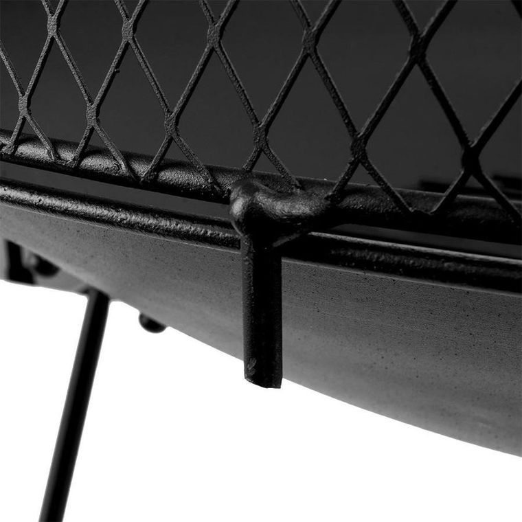 Ambiance, palenisko ogrodowe metalowe czarne, 60 cm