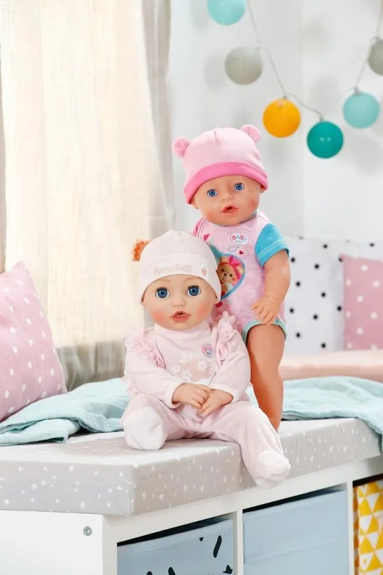 Baby Born, Annabell, lalka bobas z akcesoriami, 43 cm