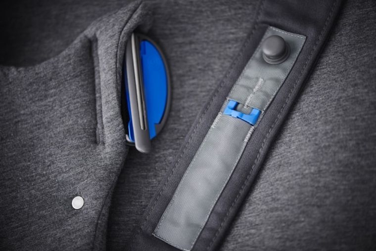 BabyBjörn, Mini 3D Jersey, nosidełko, ciemny szary