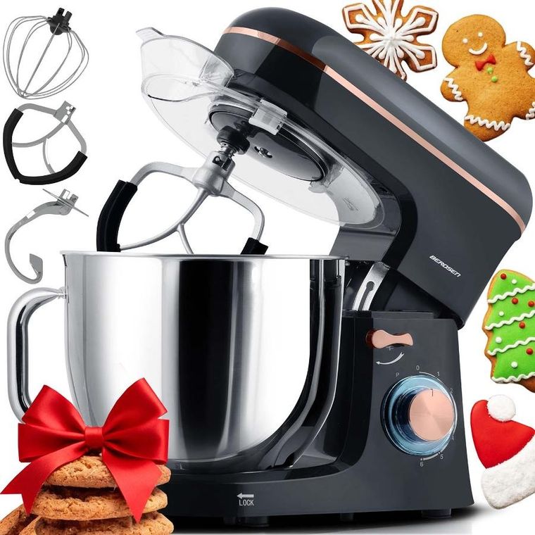 Berdsen, robot kuchenny, planetarny mikser 3w1, 6l, 1400W, BD-756