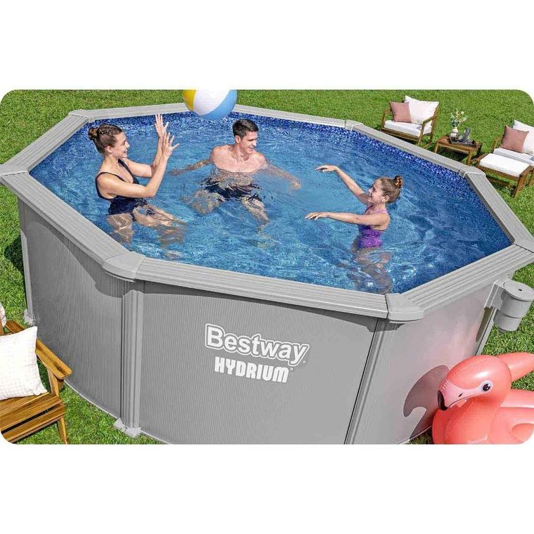 Bestway, basen ogrodowy, panelowy, całoroczny, 13w1, 366-122 cm