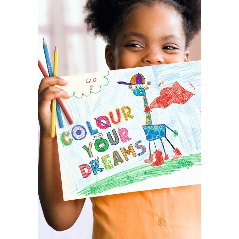 Bic, Kids, Smooth, kredki drewniane, 24 szt.