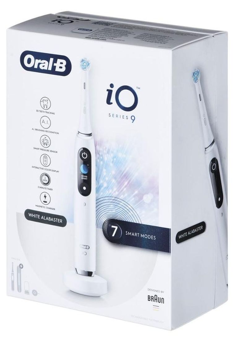 Braun, szczoteczka elektryczna, Oral-B iO Series 9, white