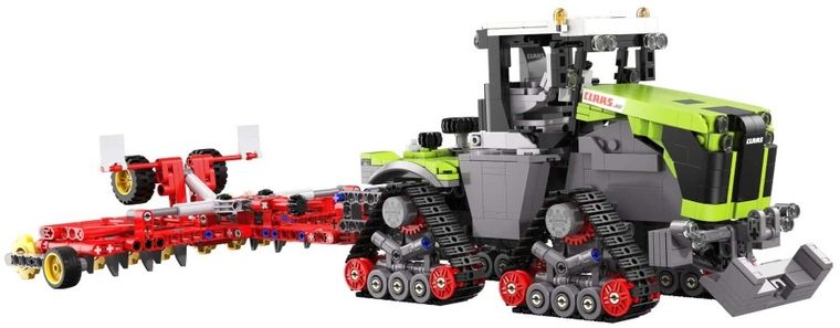 Cada, ciągnik rolniczy Claas Xerion 5000 Trac TS, 1:32, 1336 elementów