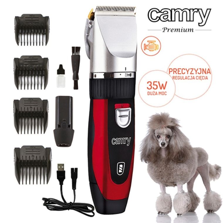 Camry, strzyżarka dla zwierząt, 35W, CR 2821
