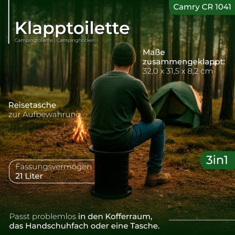 Camry, toaleta turystyczna