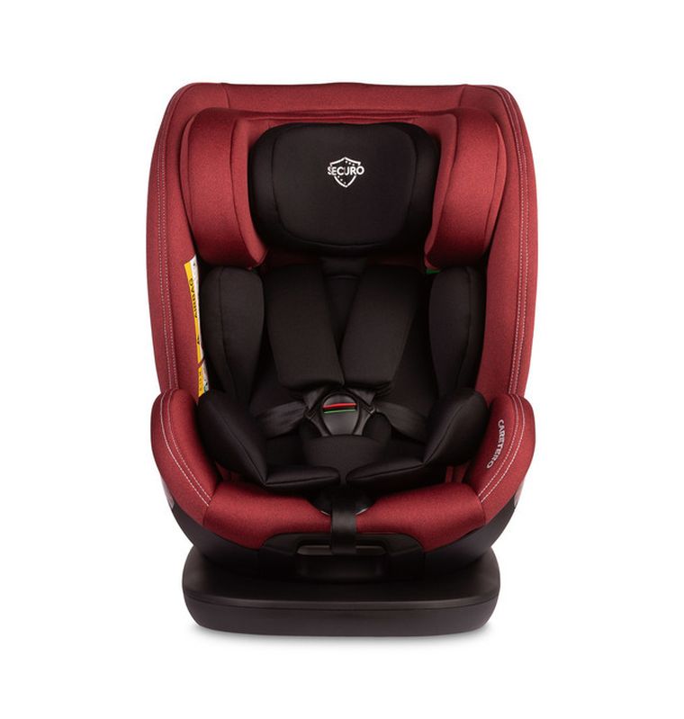 Caretero, Securo i-Size, fotelik samochodowy, burgundy, 40-150 cm