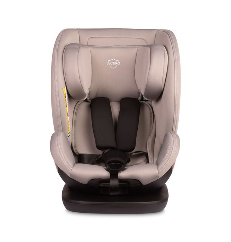 Caretero, Securo i-Size, fotelik samochodowy, light grey, 40-150 cm