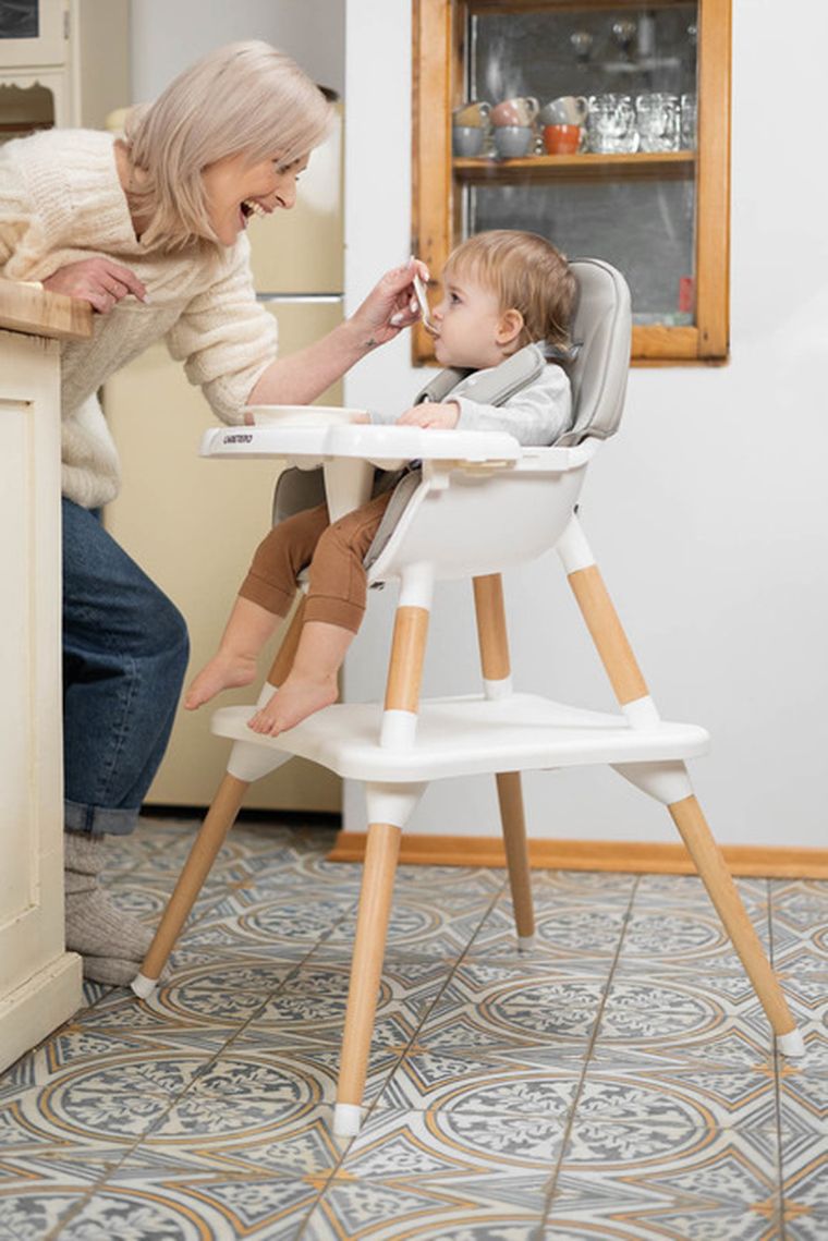 Caretero, Tuva, krzesełko do karmienia, Pink