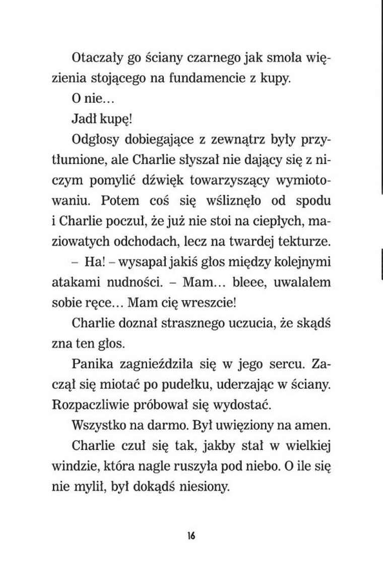 Charlie przeobraża się w mamuta