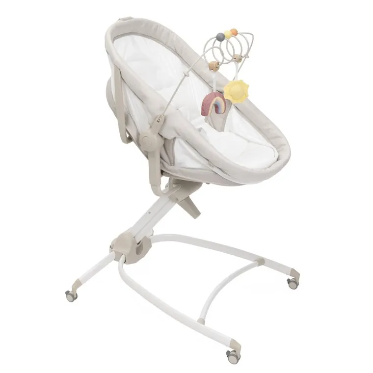 Chicco, Baby Hug Armonia, 4w1: łóżeczko, leżaczek i krzesełko do karmienia, motherpearl