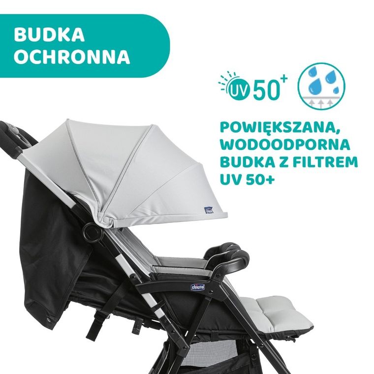 Chicco, Ohlalà Twin, wózek bliźniaczy, Silver Cat