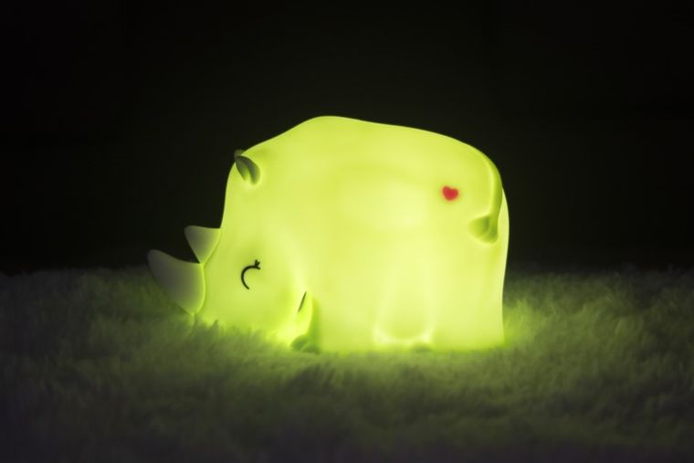 Dhink, Nosorożec, lampka silikonowa na USB