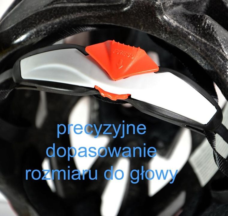 Dunlop, kask rowerowy regulowany, mtb red, rozmiar M 55-58 cm