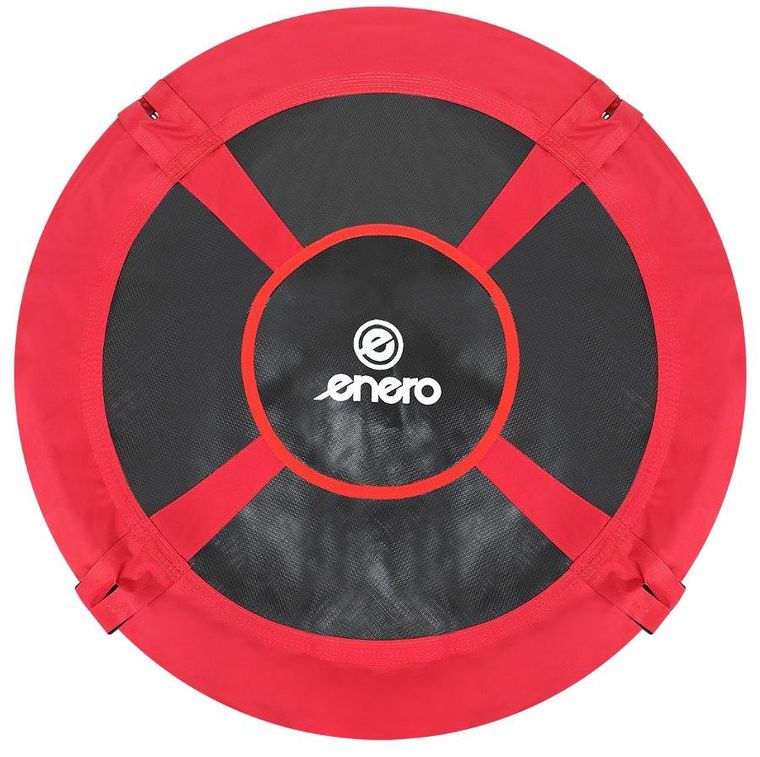 Enero, huśtawka ogrodowa, bocianie gniazdo, XXL, czerwona, 100 cm