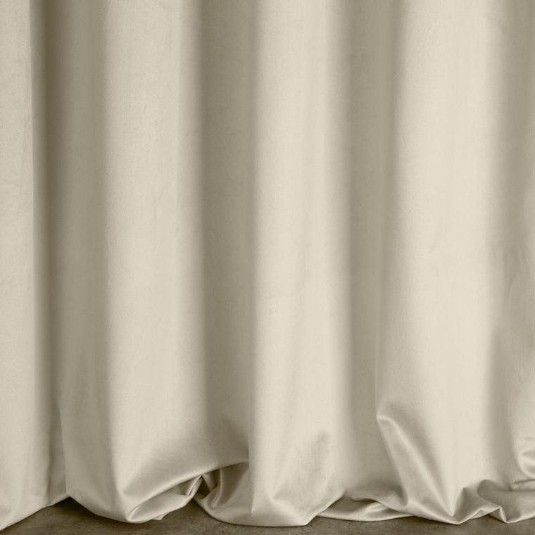 Eurofirany, zasłona zaciemniająca gotowa, na taśmie, Rosa, 140-300 cm, beżowy