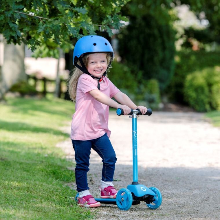 EVO, jeździk i hulajnoga 2w1, jasnoniebieska