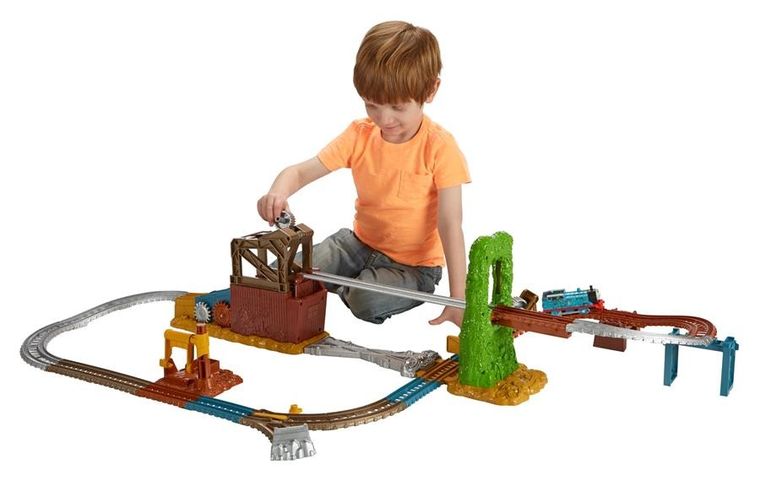 Fisher-Price, Tomek i Przyjaciele, Ucieczka ze złomowiska, zestaw z lokomotywką
