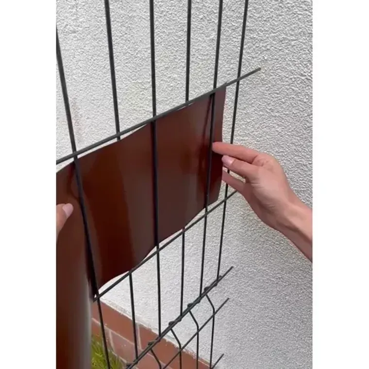 Gardlov, taśma ogrodzeniowa, brązowa, 19 cmx35 m, 450 g/m²