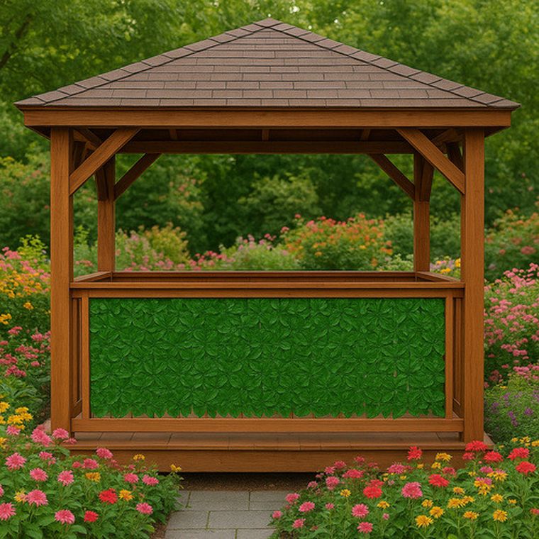 Gardlov, żywopłot sztuczny na balkon, 5-0,5 m