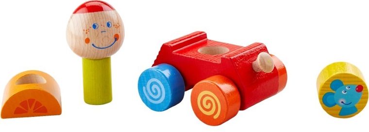 Haba, Ben, Auto odkrywców, pojazd drewniany