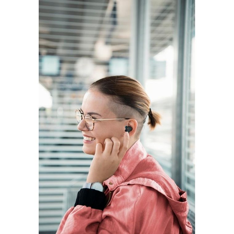 Hama, słuchawki bezprzewodowe, passion clear II, anc, czarne