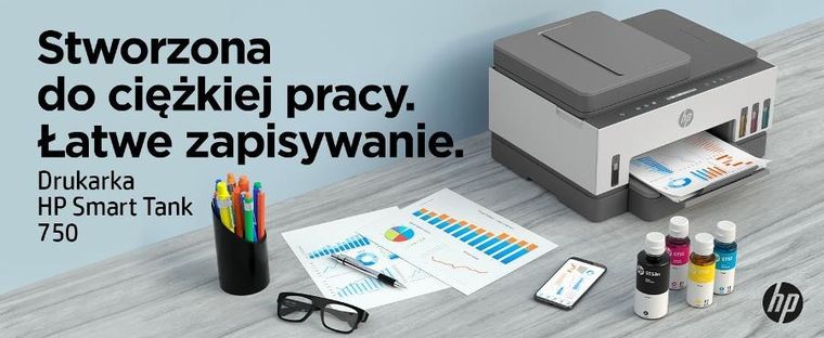 HP, Urządz. Wielof. Smart Tank 750 All-in-one 6uu47a