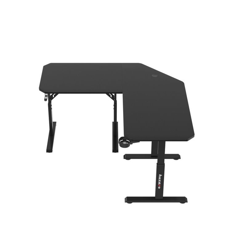 Huzaro, Hero 7.3 Black, biurko gamingowe z regulacją wysokości