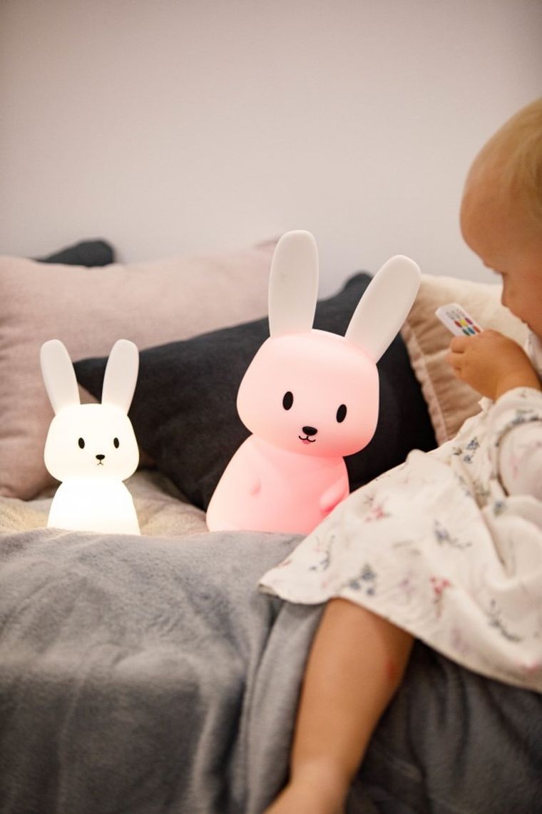 InnoGIO, GIObunny, silikonowa lampka nocna, midi