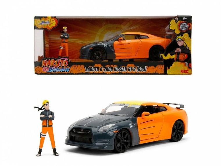 Jada Toys, Naruto, Nissan GT, model pojazdu, 1:24