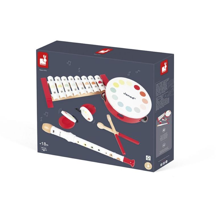 Janod, Confetti, zestaw instrumentów