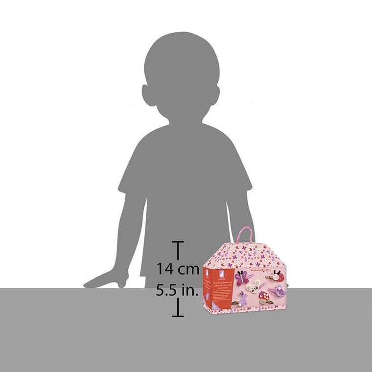 Janod, Ogród, zestaw do tworzenia spinek do włosów