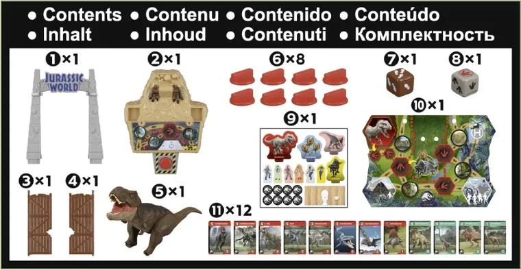 Jurassic World, T-Rex Panic, gra familijna