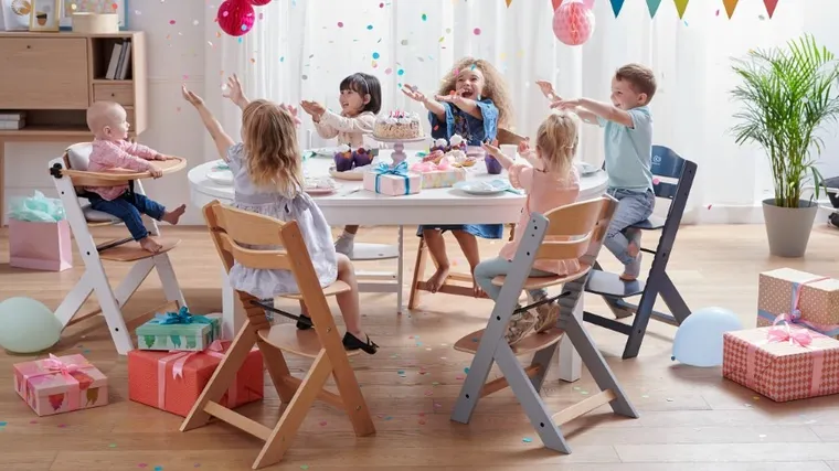 Kinderkraft, Enock, krzesełko do karmienia, Black