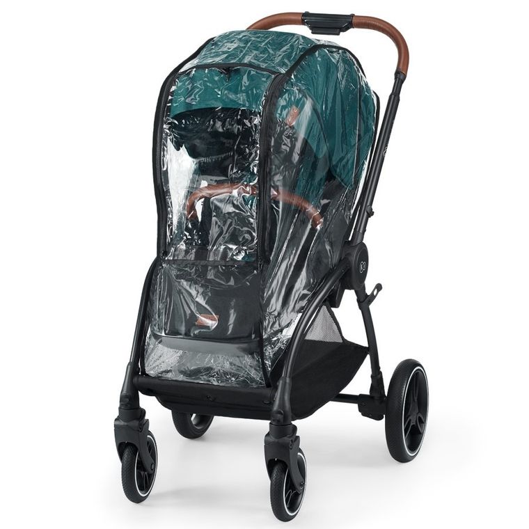 Kinderkraft, Evolution Cocoon, wózek wielofunkcyjny 2w1, Midnight Green