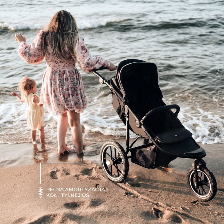 Kinderkraft, Helsi 2, wózek spacerowy, Dust Grey