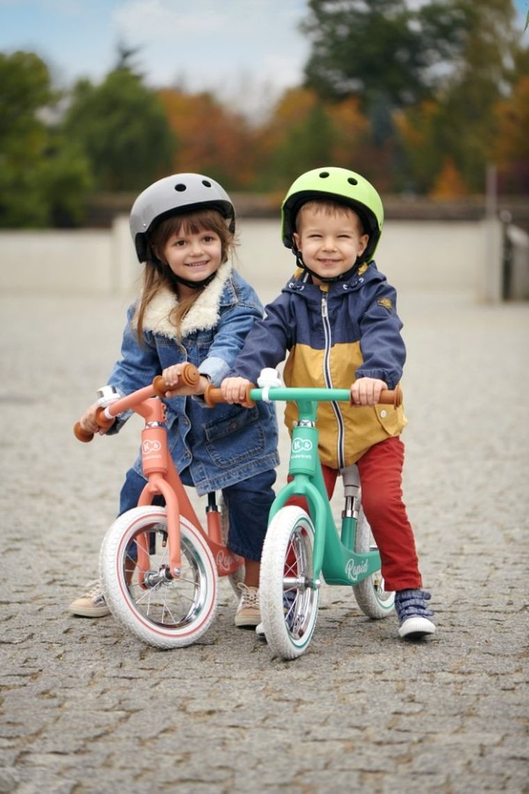 Kinderkraft, Rapid, rowerek biegowy, niebieski