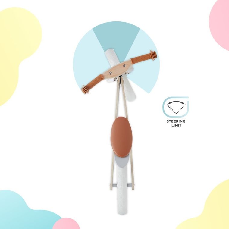 Kinderkraft, Runner Nature, rowerek biegowy, koralowy