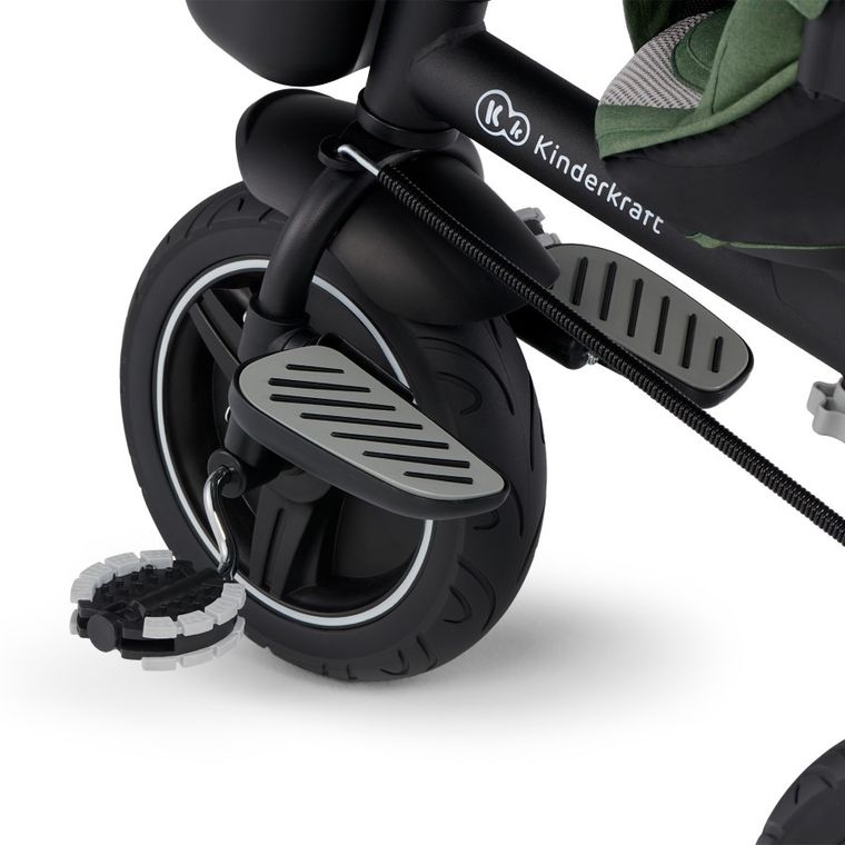Kinderkraft, Spinstep, rowerek trójkołowy, Grey