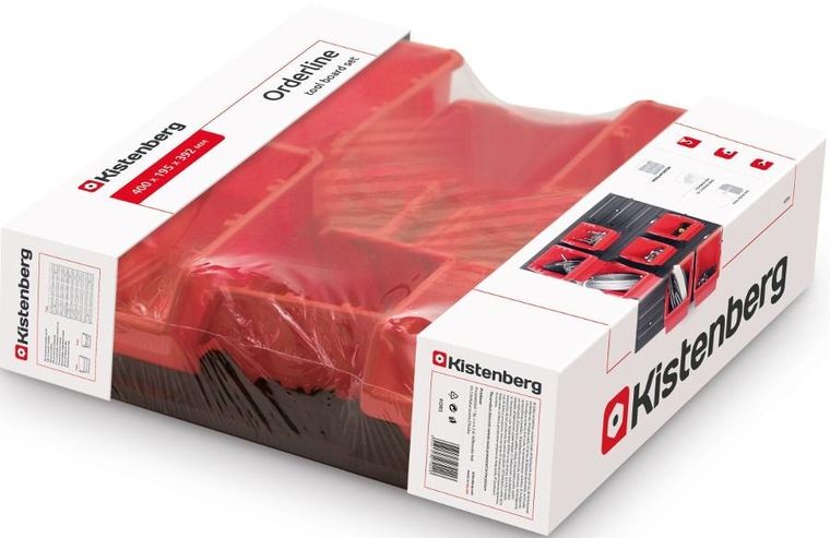 Kistenberg, tablica warsztatowa z zestawem pojemników, Orderline