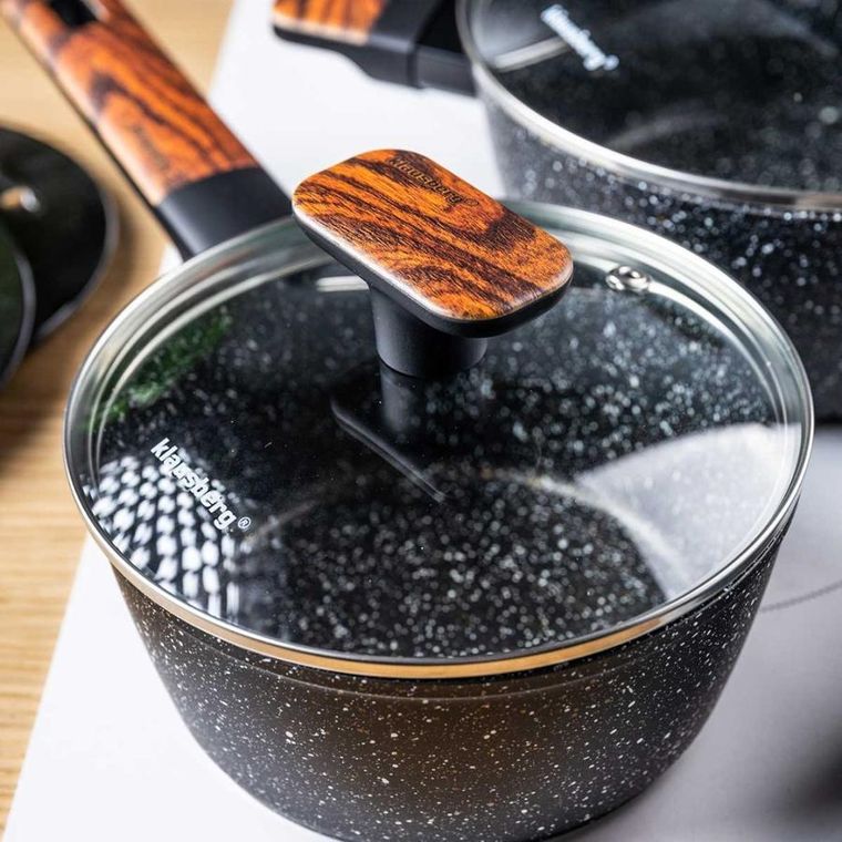 Klausberg, zestaw garnków marmurkowych, 12 elementów