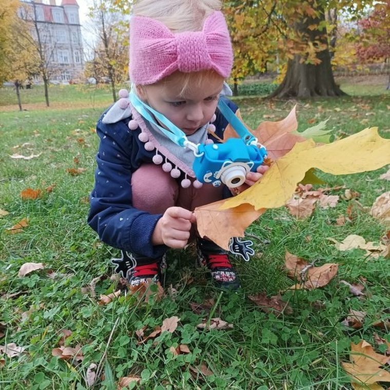 Kruzzel, aparat cyfrowy, niebieski