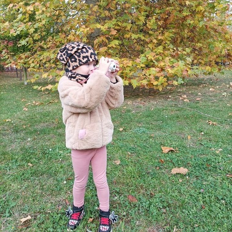 Kruzzel, aparat cyfrowy, różowy