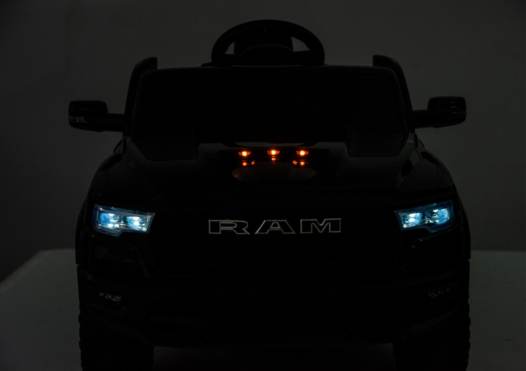 Lean Cars, Dodge Ram, pojazd na akumulator, ZB618, czarny