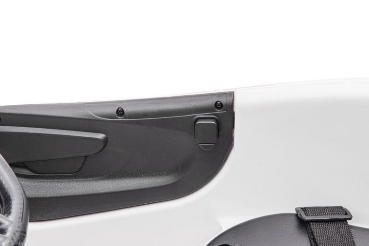 Lean Cars, McLaren GT 12V, pojazd na akumulator, biały