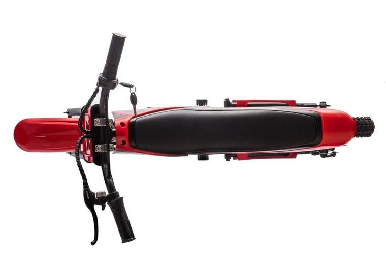 Lean Cars, motor crossowy, pojazd na akumulator, A9901, czerwony