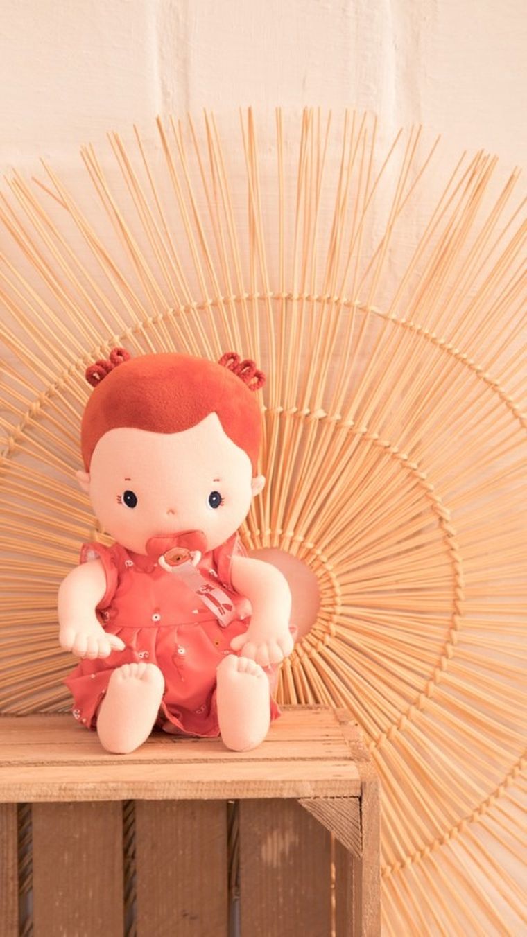 Lilliputiens, duża lalka dzidziuś, Rose, 36 cm, 2 lata+