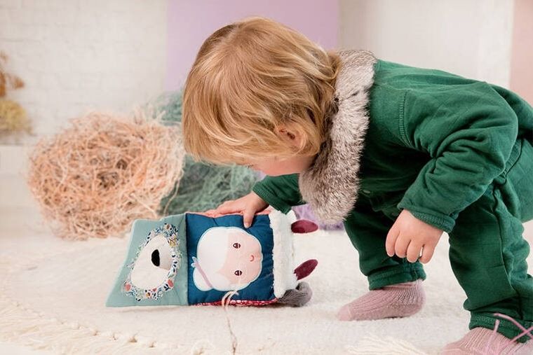 Lilliputiens, Kostka wielofunkcyjna Wilk Louis 9m+